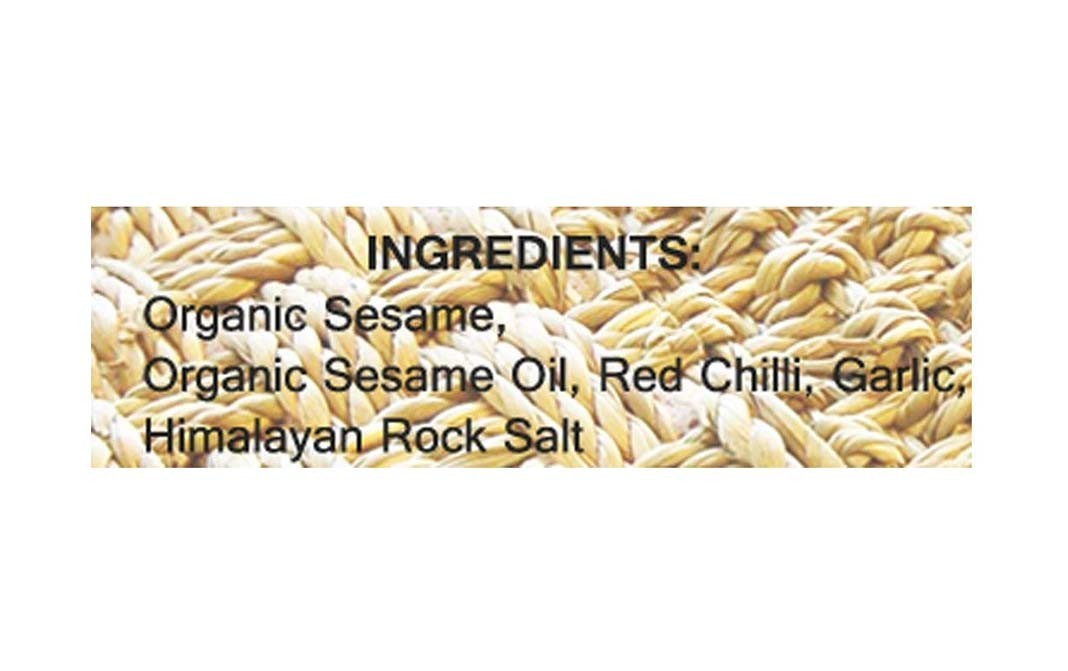 Auroganics Classic Spicy Sesame Butter    Glass Jar  350 grams